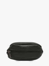 Leather Coin Purse Madras Etrier Black madras EMAD041