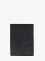 Passport Holder Madras Leather Etrier Blue madras EMAD025