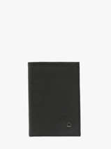 Wallet With Coin Purse Madras Leather Etrier Black madras EMAD941